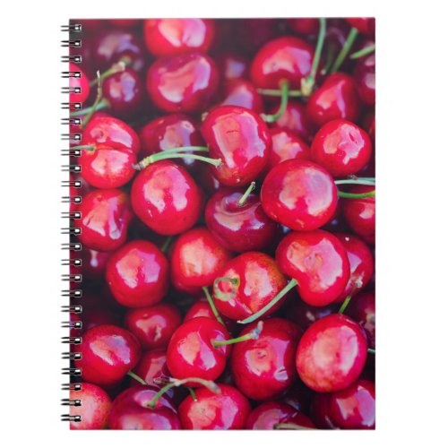 Organic California Cherries Celebration Notebook