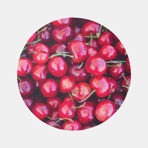 Organic California Cherries Celebration Rug