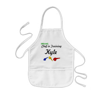 Organic Chef in Training Kids' Apron