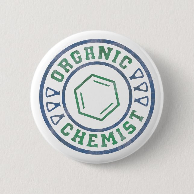 Organic Chemist Button (Front)