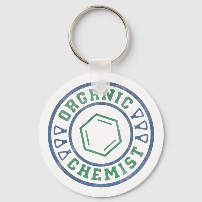 Organic Chemist Keychain (Front)