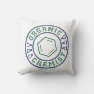 Organic Chemist Throw Pillow