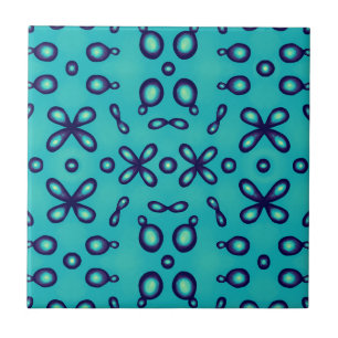 Organic Chemistry Atomic Orbitals Pattern Ceramic Tile