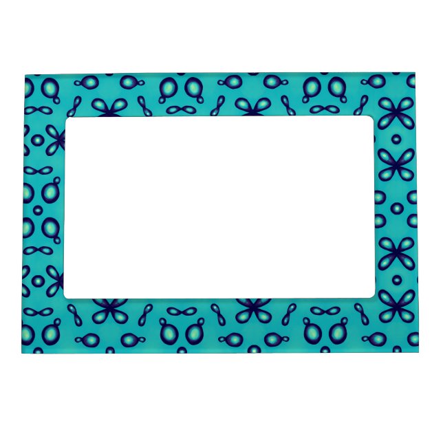 Organic Chemistry Atomic Orbitals Pattern Magnetic Frame (Front)