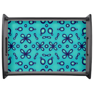 Organic Chemistry Atomic Orbitals Pattern Serving Tray