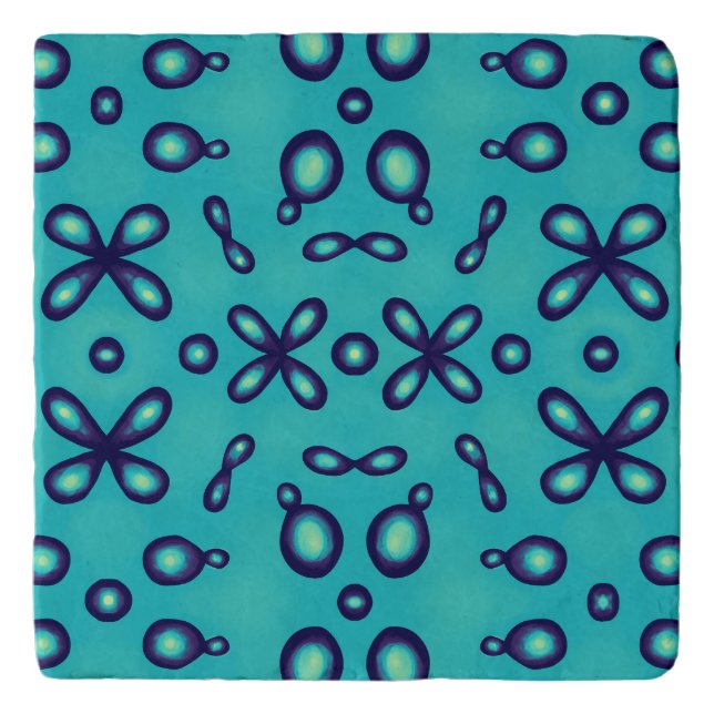 Organic Chemistry Atomic Orbitals Pattern Trivet (Front)