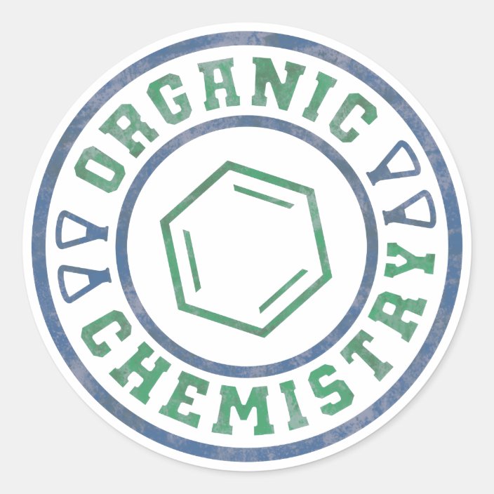 Organic Chemistry Classic Round Sticker
