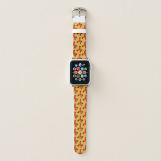Organic Chemistry Geek Molecule Pattern Chemist Apple Watch Band