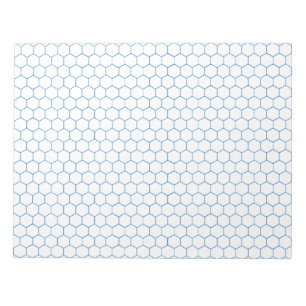 Organic Chemistry Hexagonal Large  Graph Paper Not Notepad