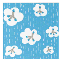 Organic Chemistry Molecule Pattern Blue Geek