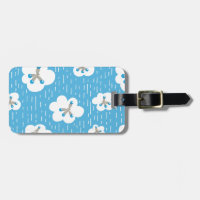 Organic Chemistry Molecule Pattern Science Geek Luggage Tag