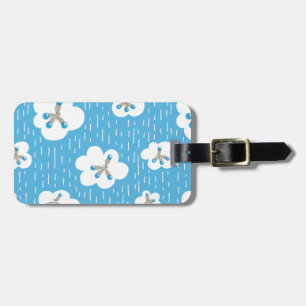 Organic Chemistry Molecule Pattern Science Geek Luggage Tag