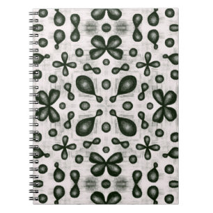 Organic Chemistry Pattern - Atomic Orbitals Notebook