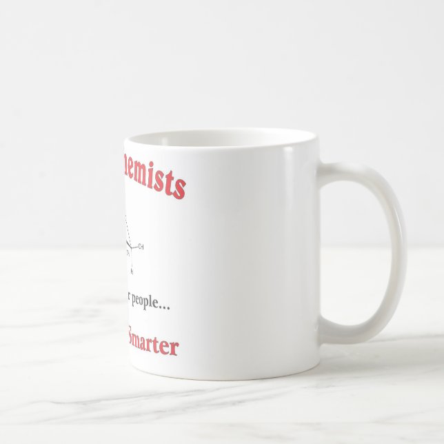 Organic Chemists just like regular people Coffee Mug (Right)