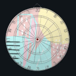 Organic City Street Art Pattern Dart Board<br><div class="desc">City Pattern Dart Board Illustration</div>