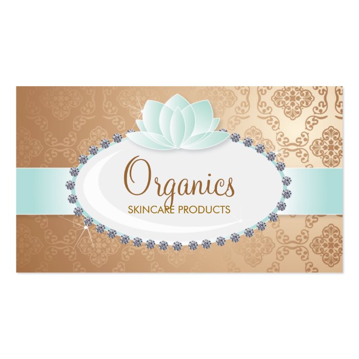 Organic Cosmetics Business Cards