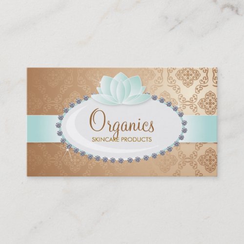 Organic Cosmetics Business Cards