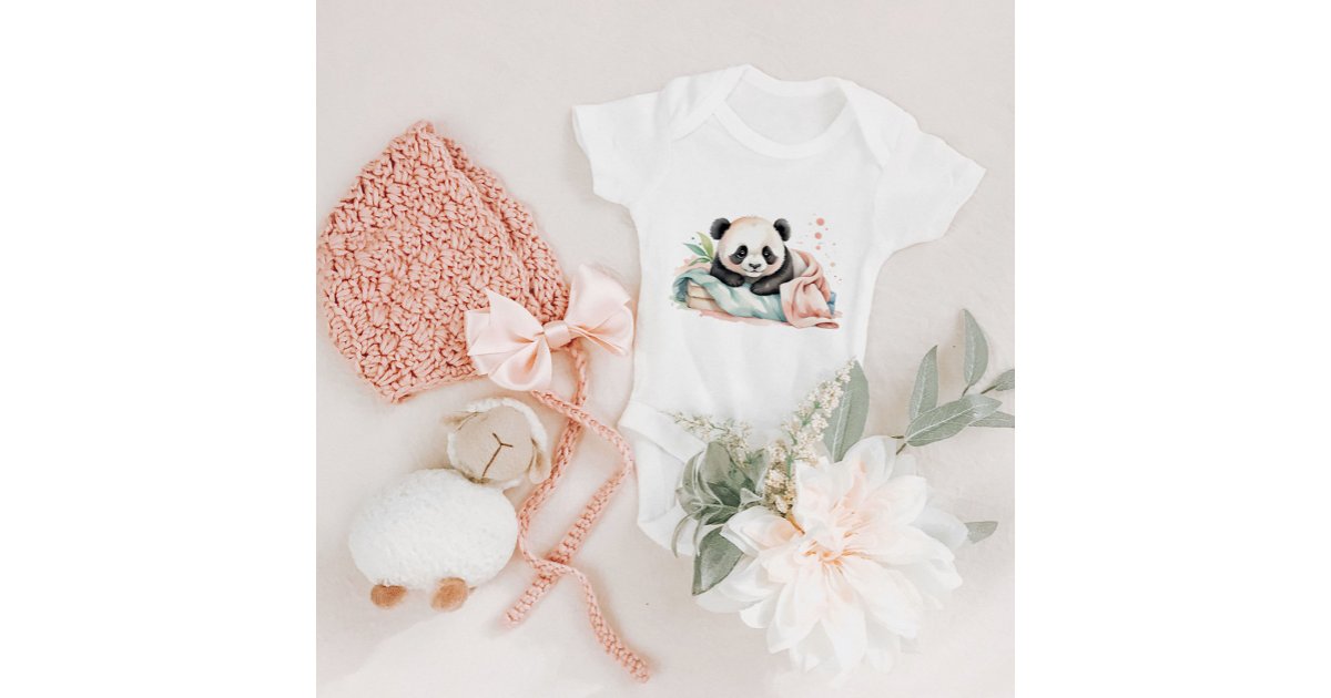 Organic cotton baby bodysuit | Newborn clothes | Zazzle
