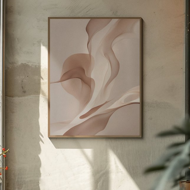 "Organic Currents" | Dynamic Forms Art Poster (Creator Uploaded)