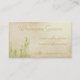 Organic Delight Business Card