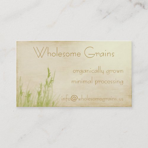 Organic Delight Business Card Template