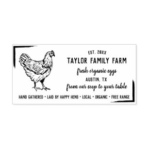 Chicken Egg Stamps, Chicken Saying Label, Funny Chicken Coop Gift For  Homesteader Farmer, Farmhouse Chicken Dad Gift, Mini Rubber Stamp by  Southern Paper and Ink