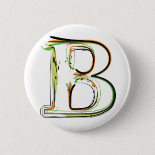 Organic Font illustration Button