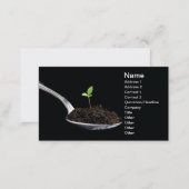 Organic food business card (Front/Back)