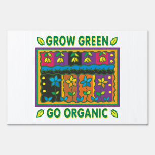 Organic Gardening Sign