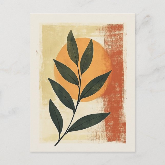 Organic Geometry #112 Postcard (Front)