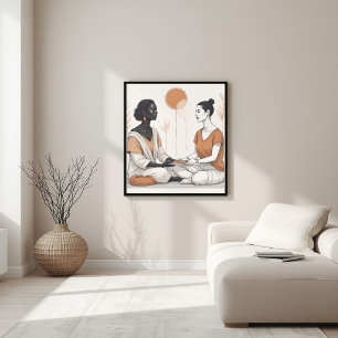 Organic Geometry – Modern Nature Fusion XI Poster
