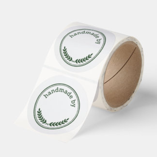 organic goods for sale classic round sticker