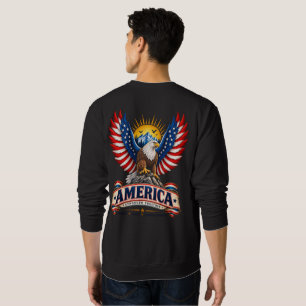 Organic Healing America Men Sweatshirt
