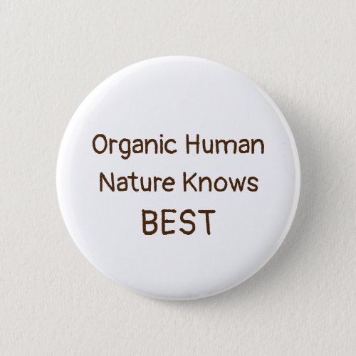 Organic Human Button