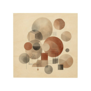 Organic Japandi Calm Shape Flow Wood Wall Art