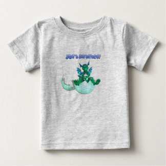 Organic Just Hatched Baby Dragon Baby T-Shirt