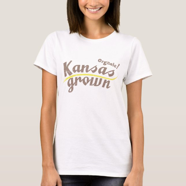 Organic! Kansas-Grown T-Shirt (Front)