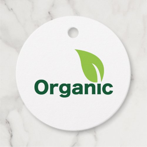 Organic label gift tags for your organic gifts
