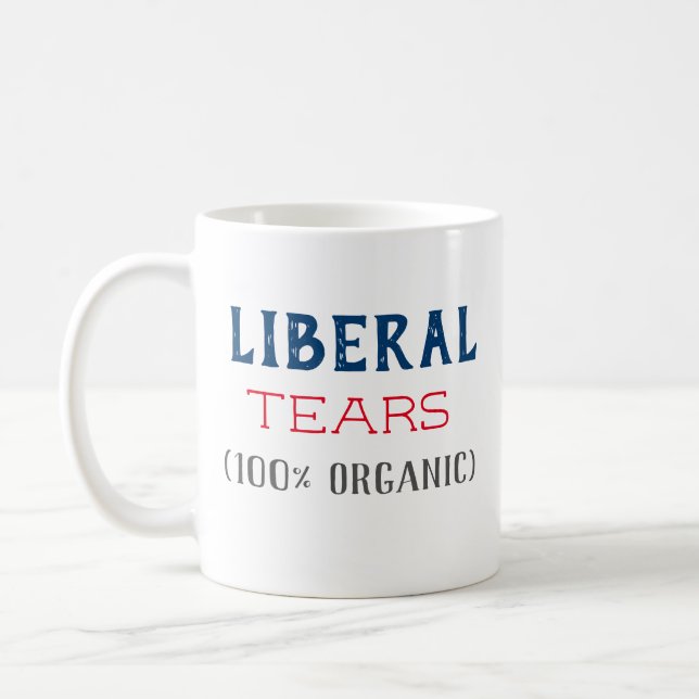 Organic Liberal Tears Mug (Left)