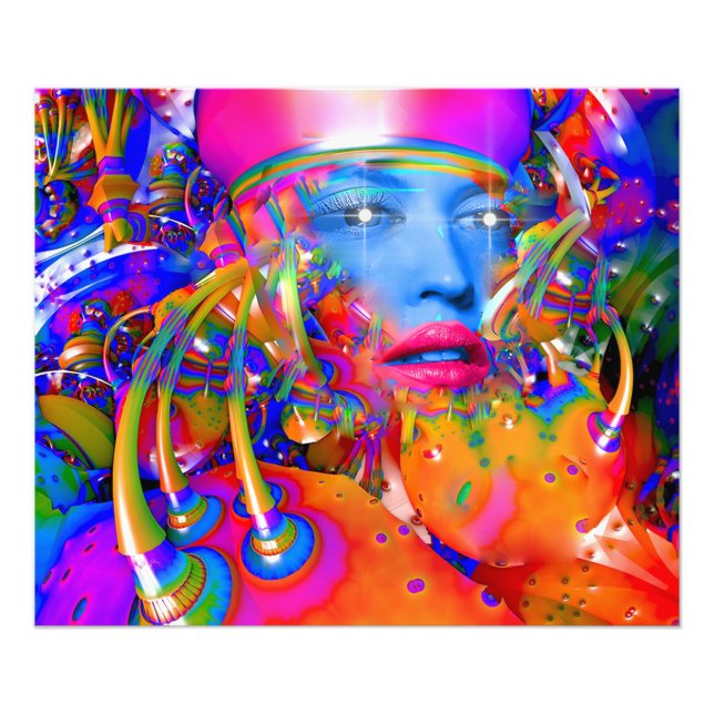 Organic Machine Photo Print (Front)