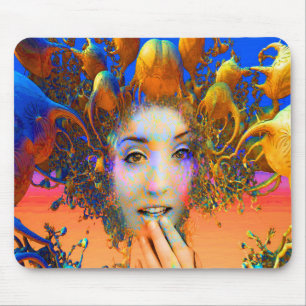 Organic Medusa Mouse Pad