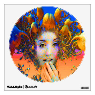 Organic Medusa Wall Decal