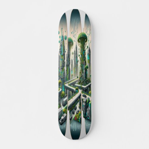 Organic Metropolis Deck Skateboard