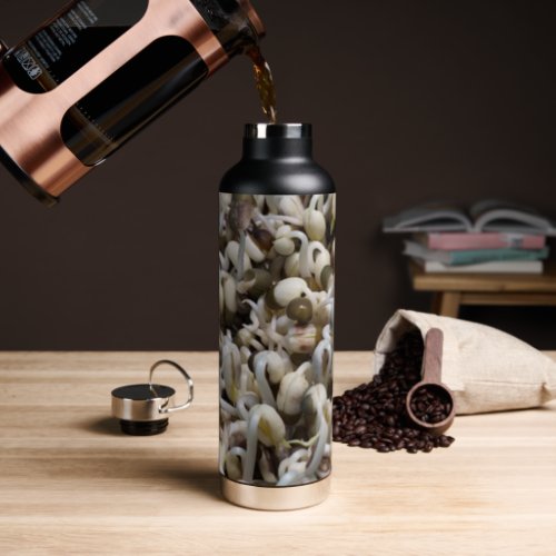 Organic Mung Beans Healthy Living Water Bottle