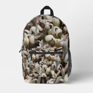 Organic Mung Sprouts – A Nutrient-Packed Superfood Printed Backpack