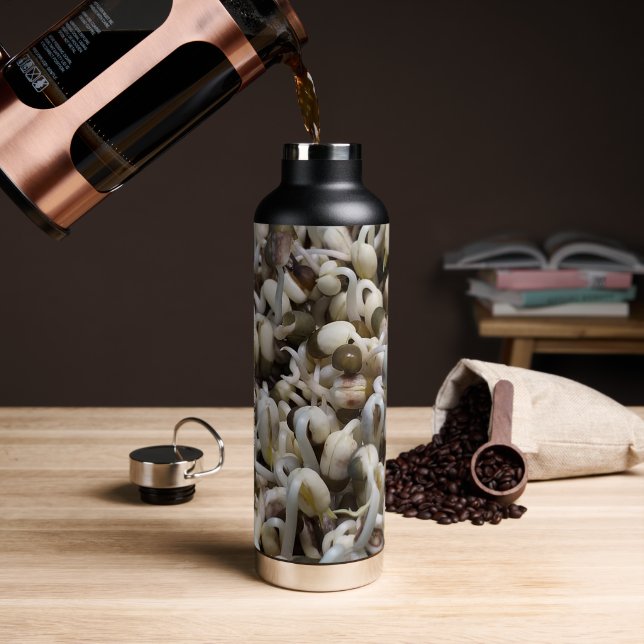 Organic Mung Sprouts – A Nutrient-Packed Superfood Water Bottle (Coffee)