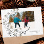 Organic Natural Merriest Christmas Photo Card
