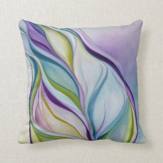 Organic Naturalism purple Throw Pillow
