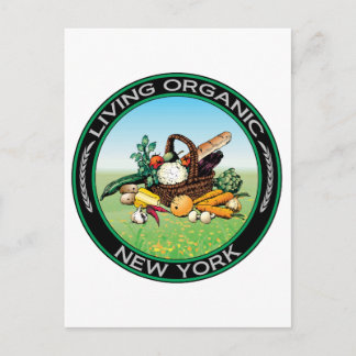 Organic New York Postcard