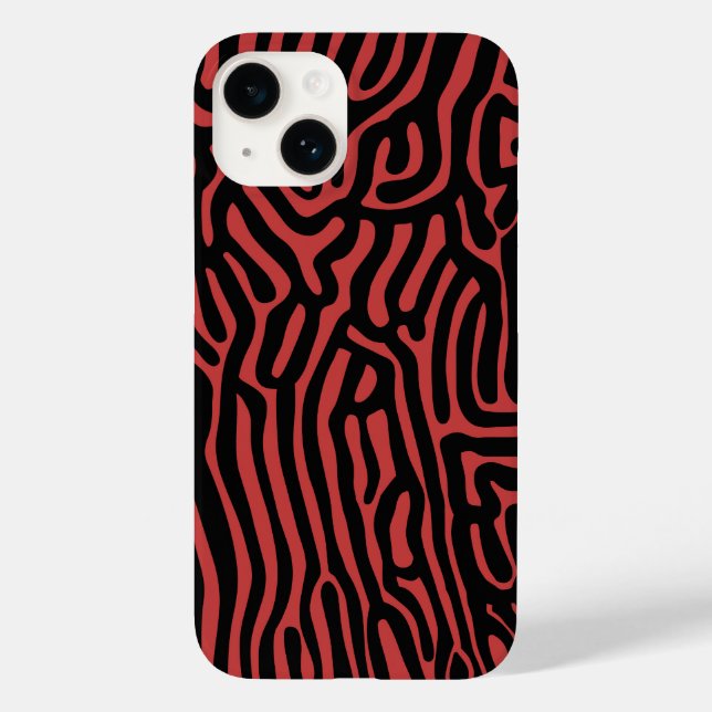 organic pattern abstract background texture nature Case-Mate iPhone case (Back)